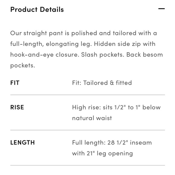 Side Zip Straight Pant. 41% Lyocell, 30% Rayon, 29%Linen STYLE #613185. - Picture 2 of 2